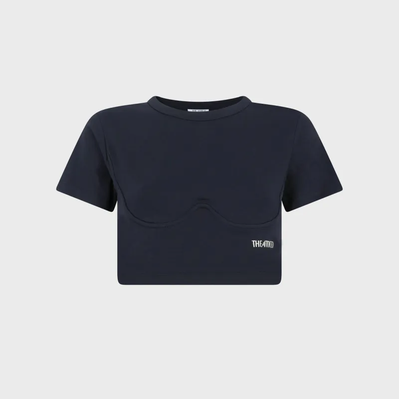 The Attico Tee - Black made by The Attico