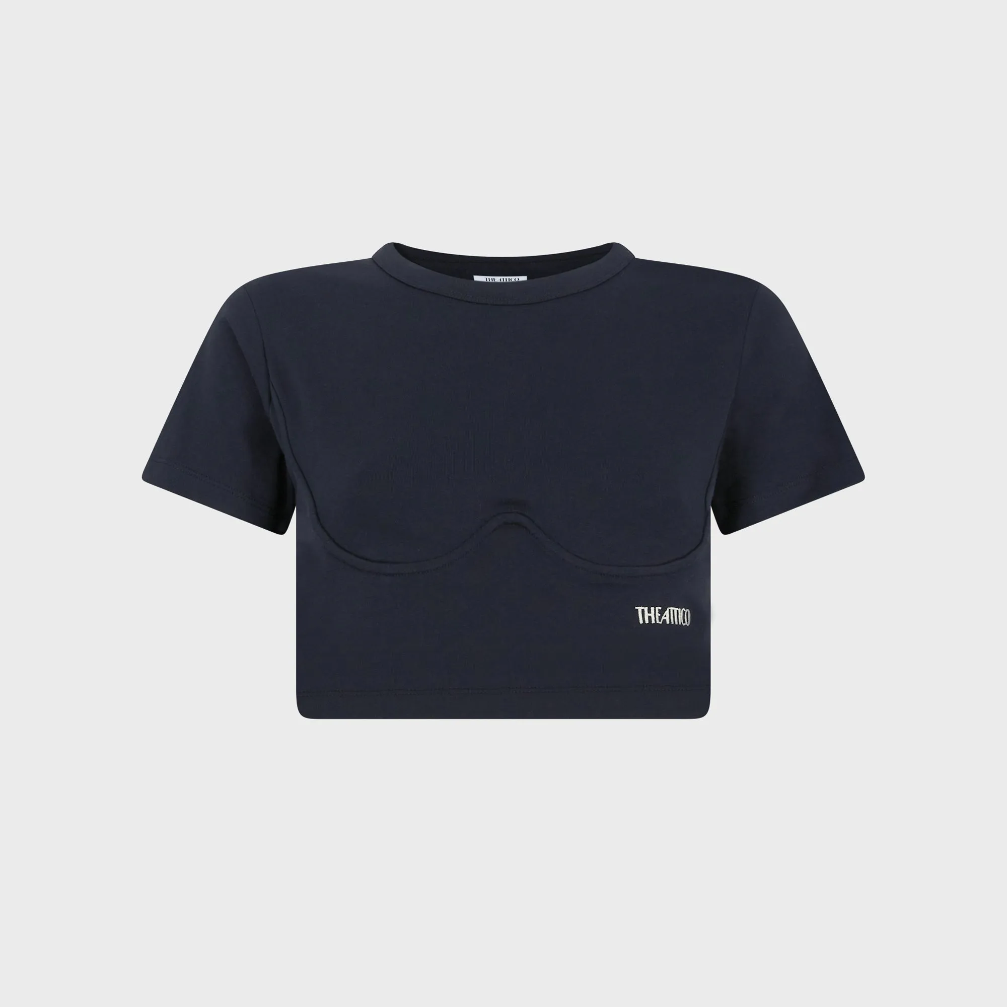 The Attico Tee - Black sold by Kith