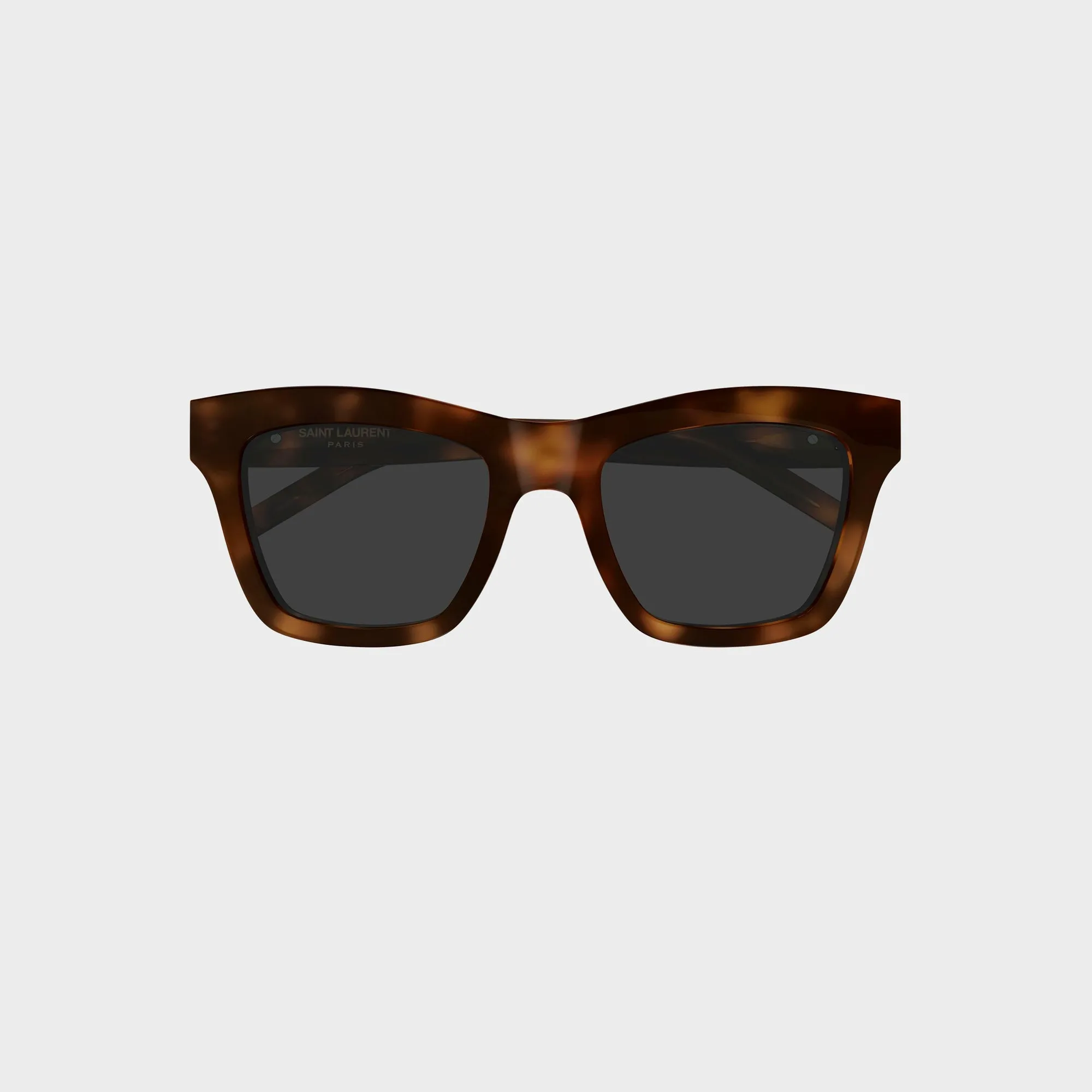 Saint Laurent SLM156 Cat-Eye Sunglasses - Havana / Grey sold by Kith