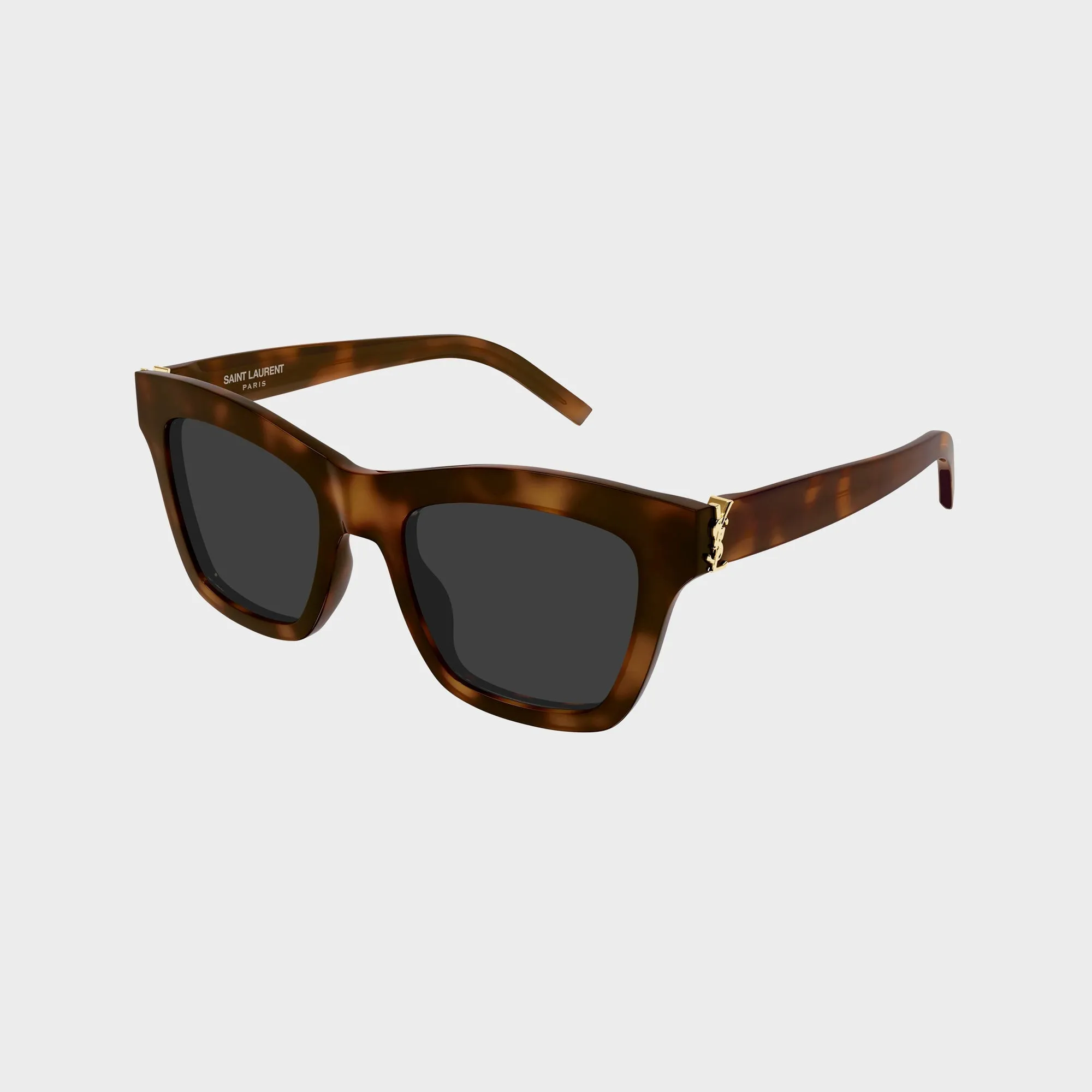 Saint Laurent SLM156 Cat-Eye Sunglasses - Havana / Grey sold by Kith product image thumbnail 2