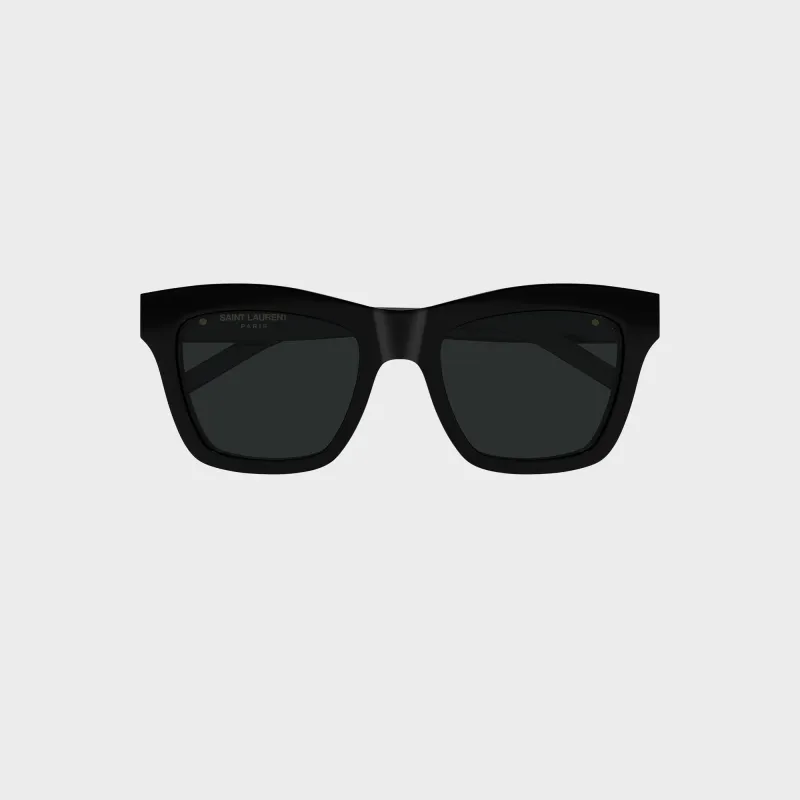 Saint Laurent SLM156 Cat-Eye Sunglasses - Black made by Yves Saint Laurent