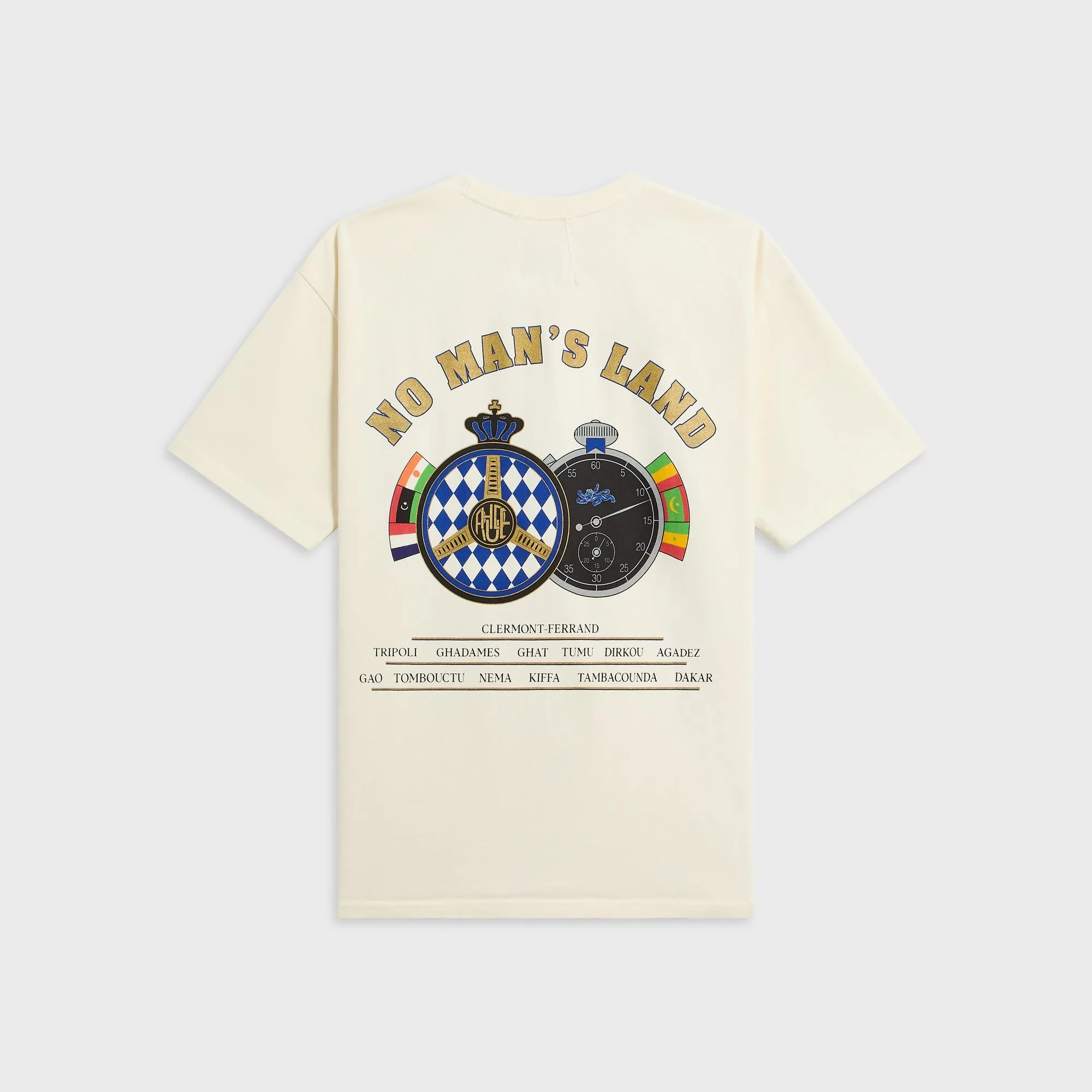 Rhude Chrono Tee - Vintage White / Blue sold by Kith product image thumbnail 2