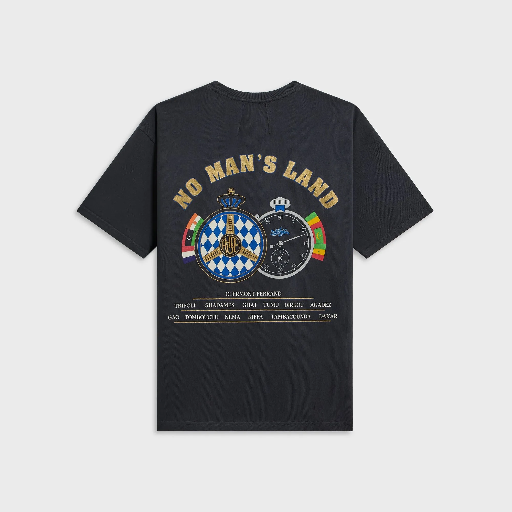 Rhude Chrono Tee - Vintage Black / Blue sold by Kith product image thumbnail 2
