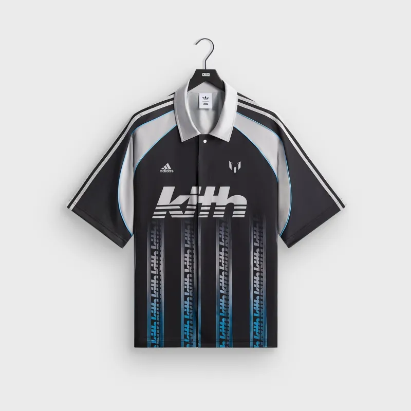 Kith & Messi for adidas Football Printed Jersey Shirt - Black made by Kith