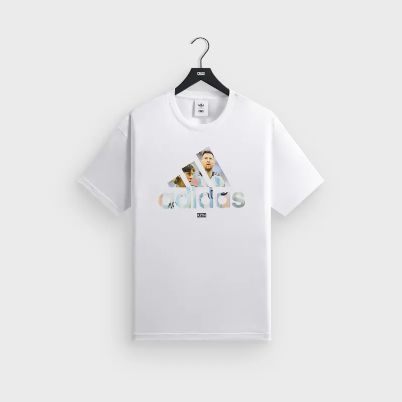 Kith & Messi for adidas Football Graphic Tee - White made by Kith