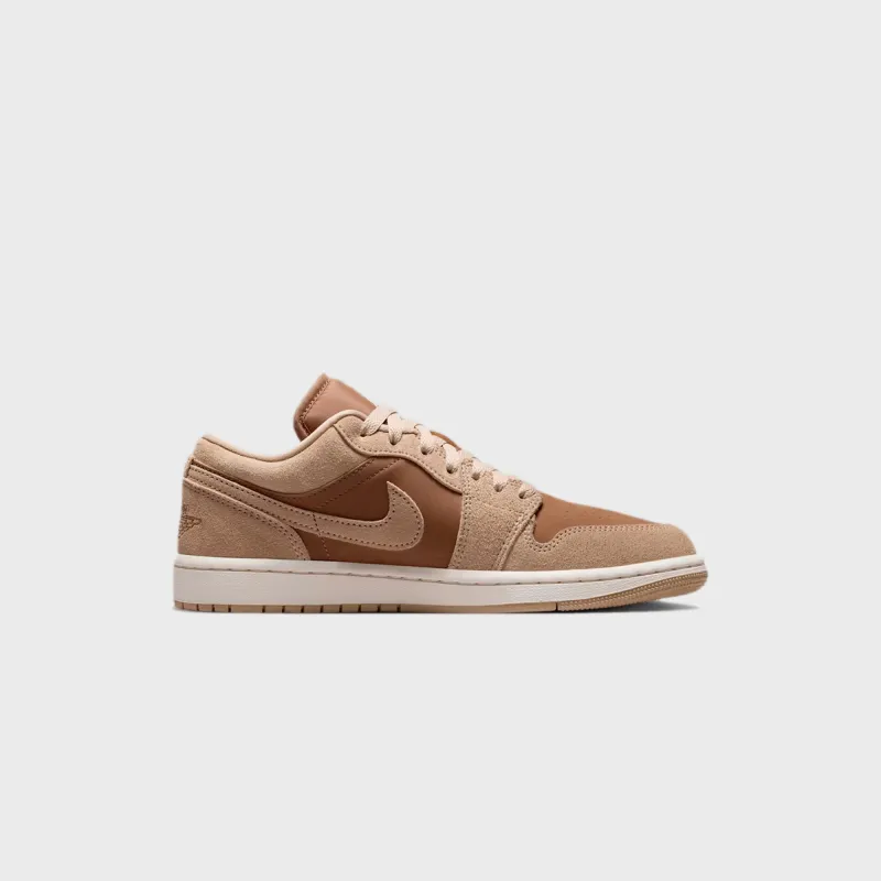 Jordan WMNS Air Jordan 1 Low - Legend Medium Brown / Chalk / Light British Tan made by Jordan