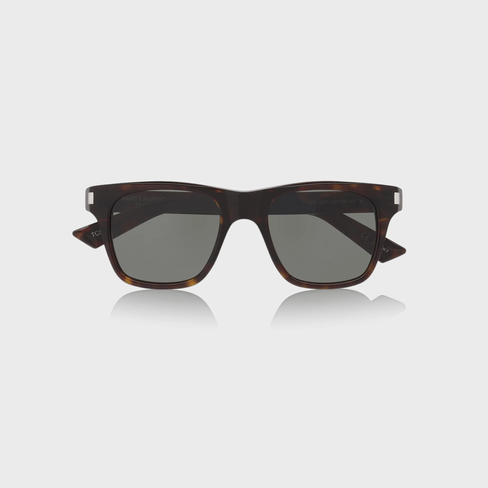 Saint Laurent Sl875-004 Rectangle Sunglasses - Brown / Grey sold by Kith product image thumbnail 5