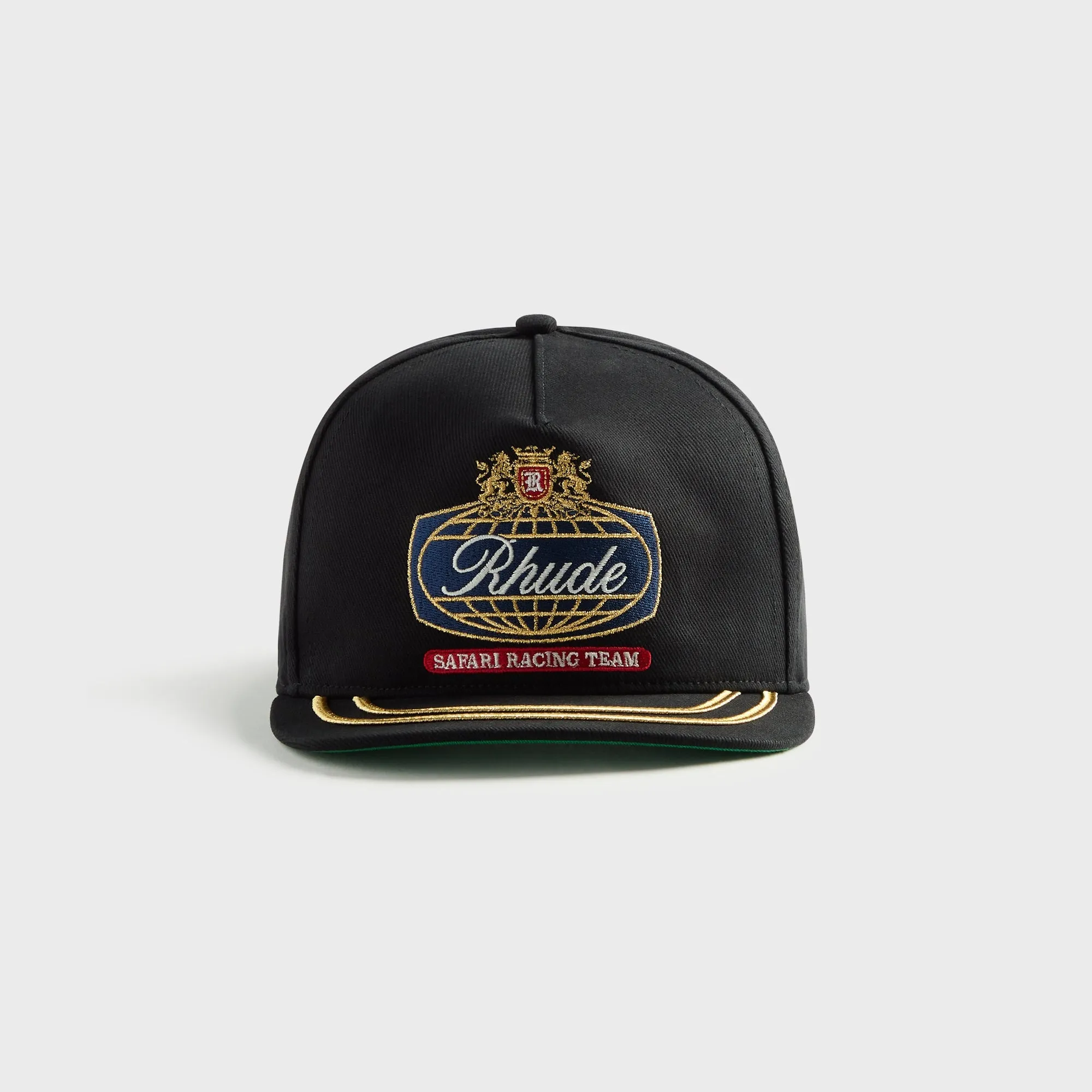 Rhude Safari Crest Hat - Black / Navy sold by Kith