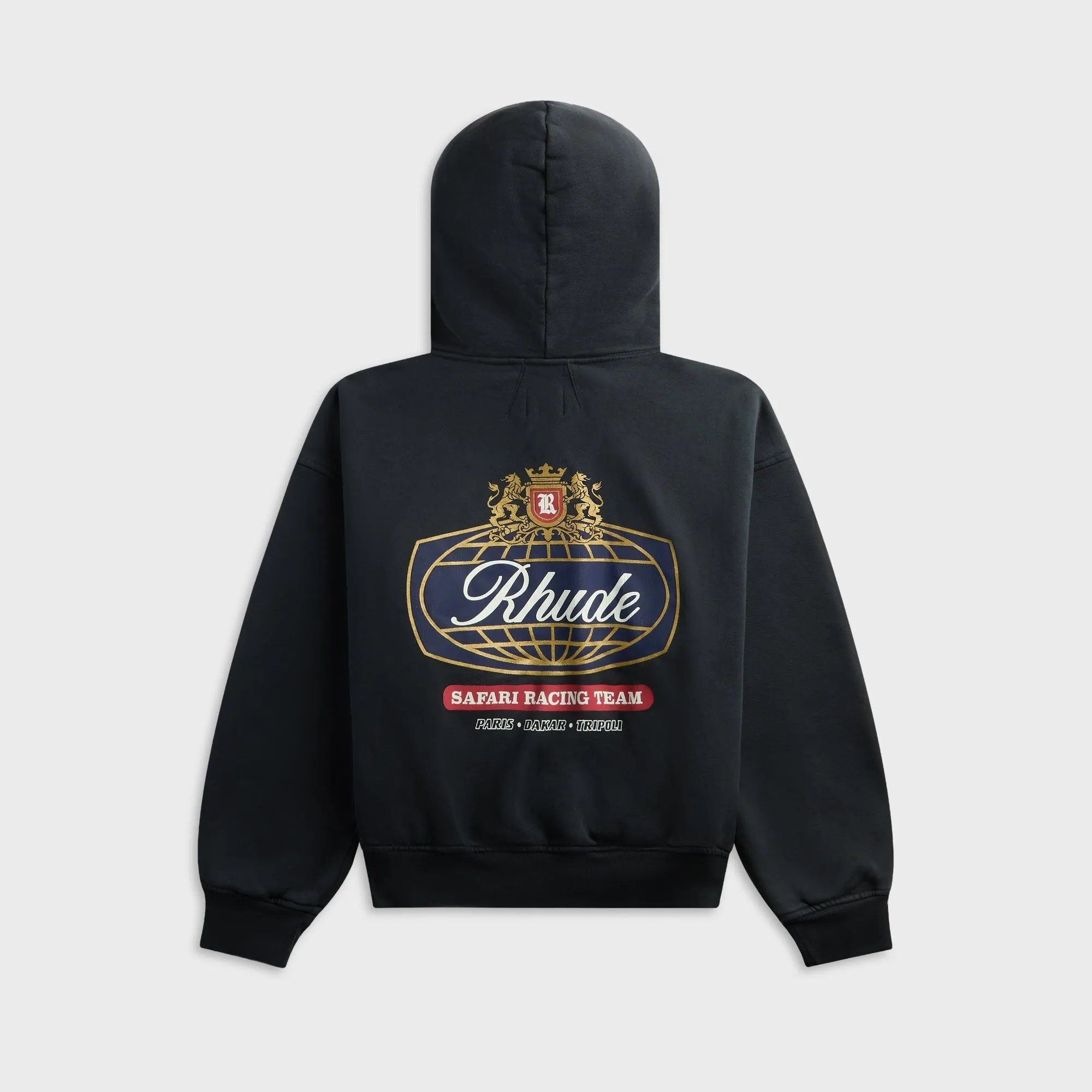 Rhude Crest Hoodie - Vintage Black / Blue / Red sold by Kith product image thumbnail 2