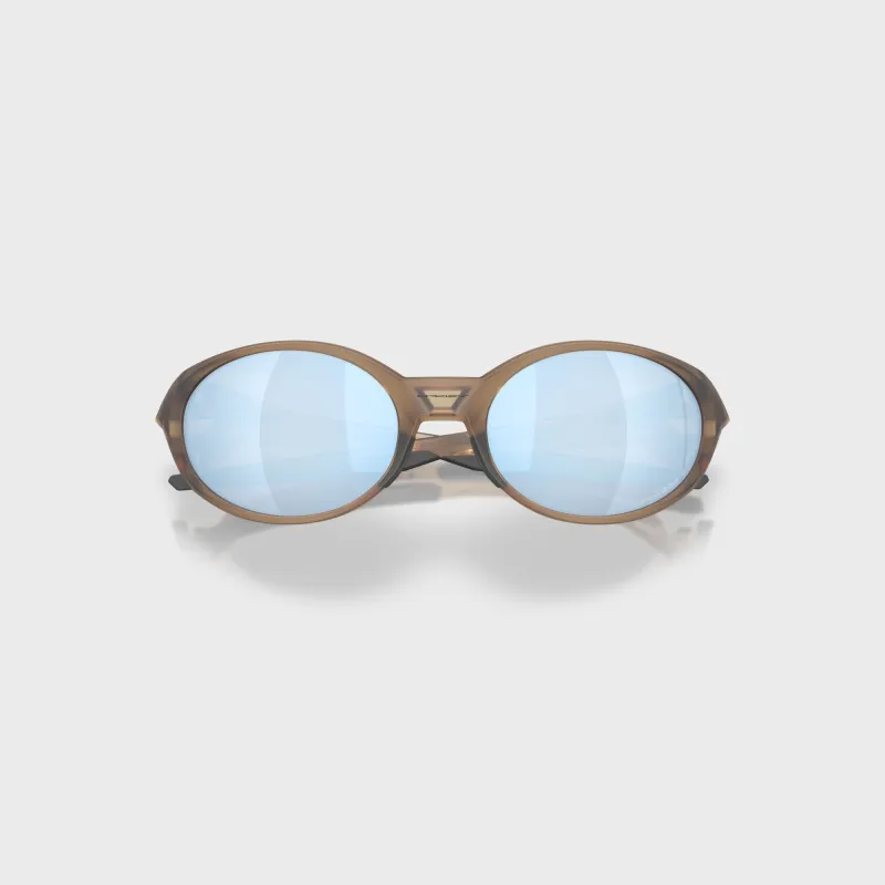 Oakley Eye Jacket Redux Sunglasses - Matte Brown Smoke / Prizm Deep Water Polarized made by Oakley
