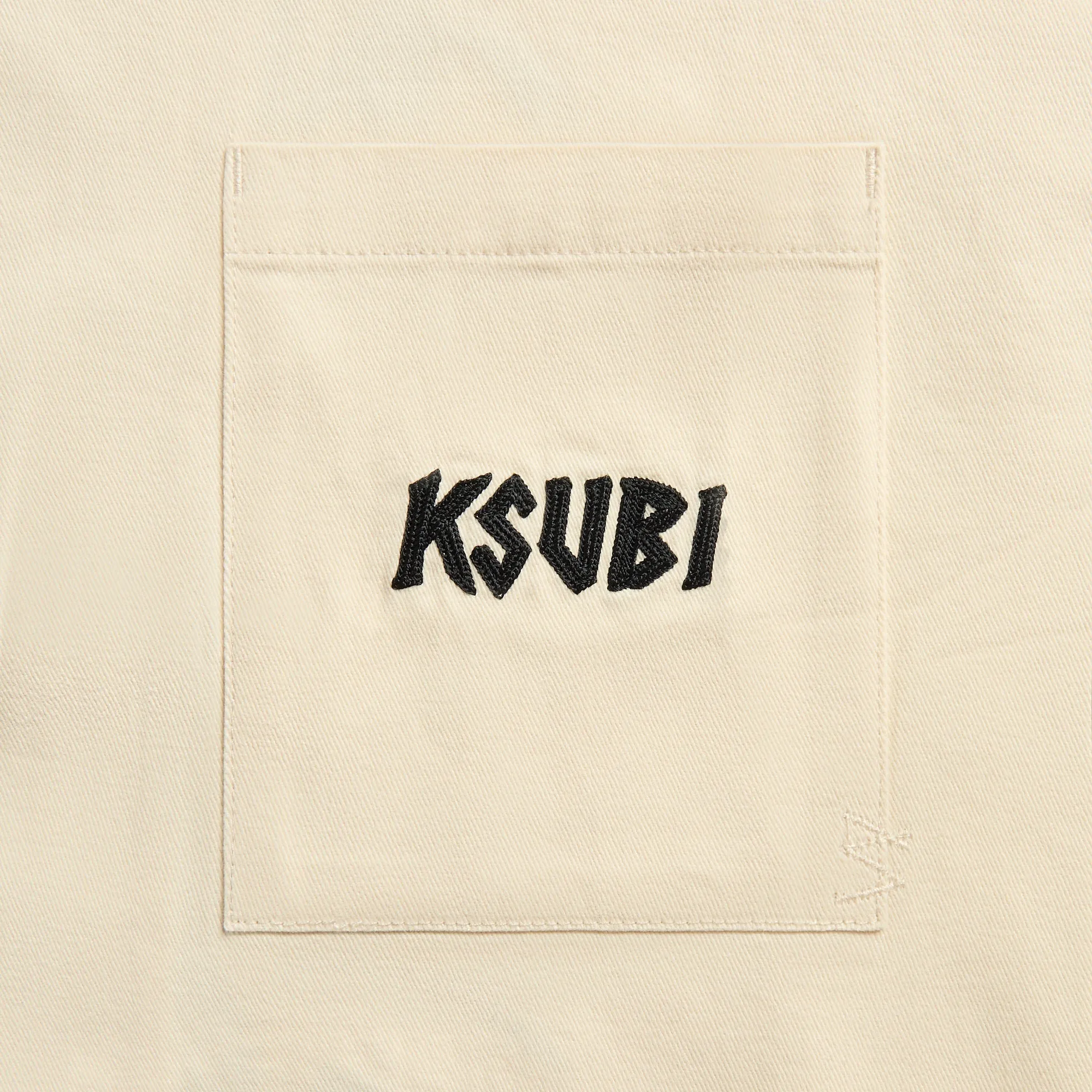 Ksubi 1999 Diner Short Sleeve Shirt - Ecru sold by Kith product image thumbnail 3