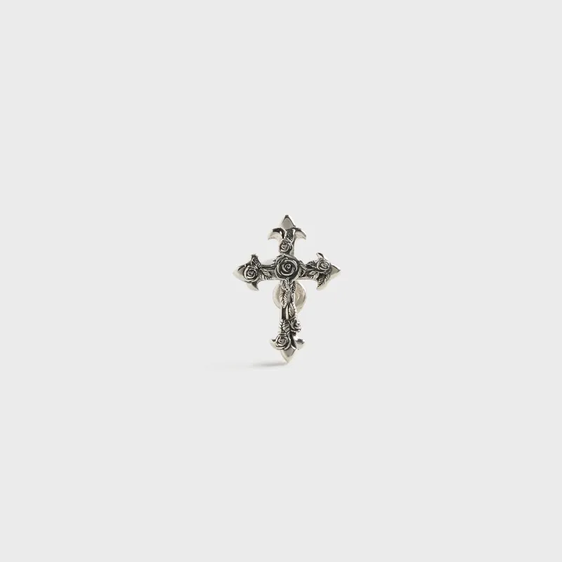 Emanuele Bicocchi Rose Stud Earring - Silver made by Kith