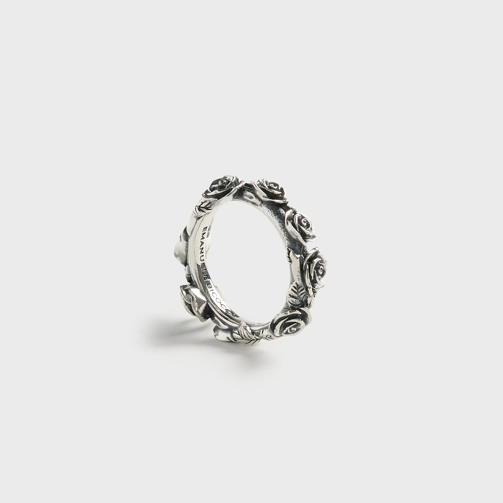 Emanuele Bicocchi Rose Band Ring - Silver sold by Kith product image thumbnail 2