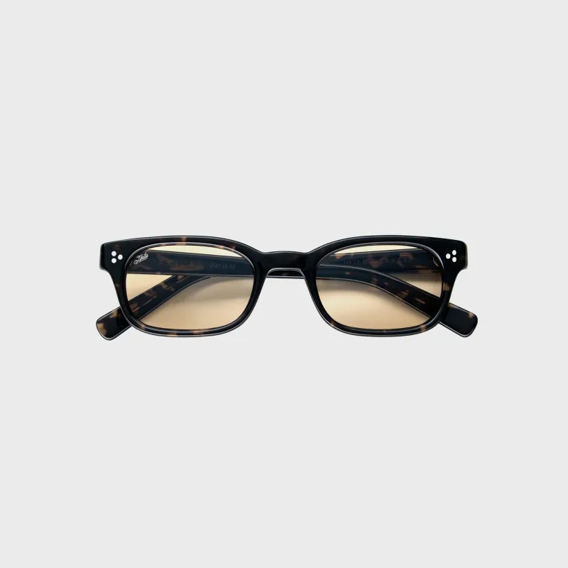 Akila Tracer Sunglasses - Dark Speckle Tortoise / Tan made by Akila