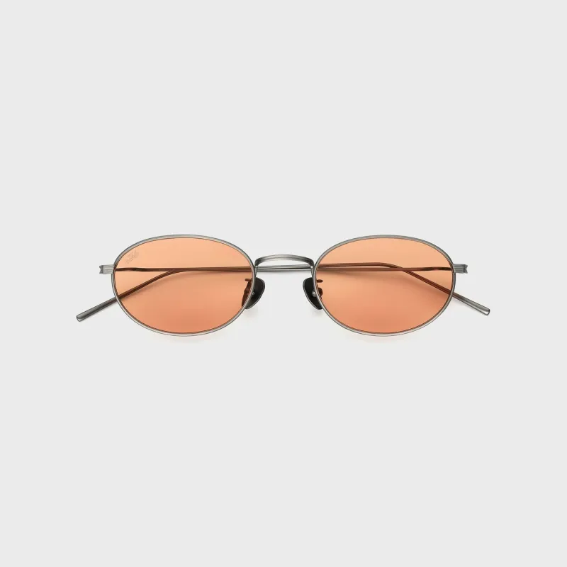 Akila Petal Sunglasses - Brushed Gunmetal / Amber made by Akila