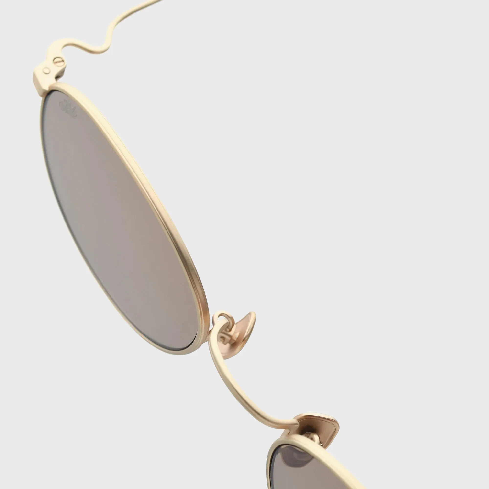 Akila Petal Sunglasses - Brushed Gold / Dark Khaki sold by Kith product image thumbnail 3