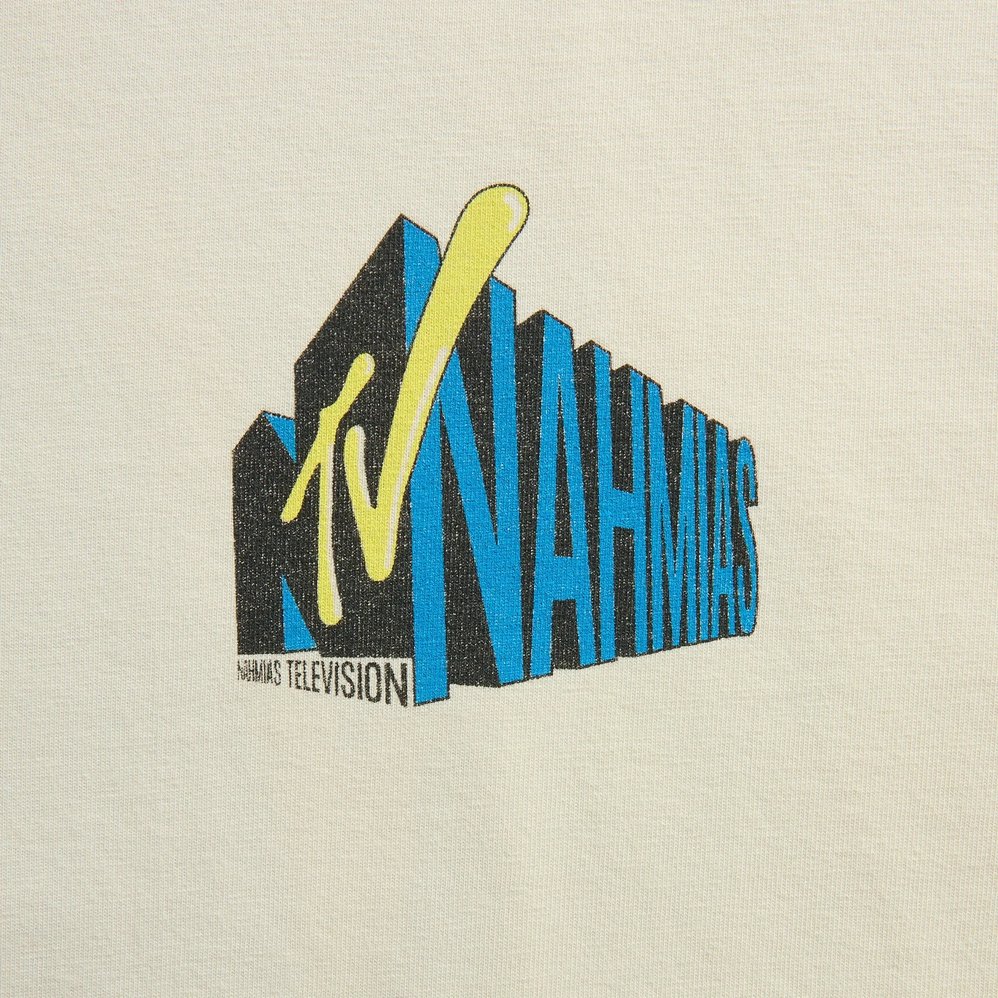 NAHMIAS TV Boxy Tee - Egg White sold by Kith product image thumbnail 3