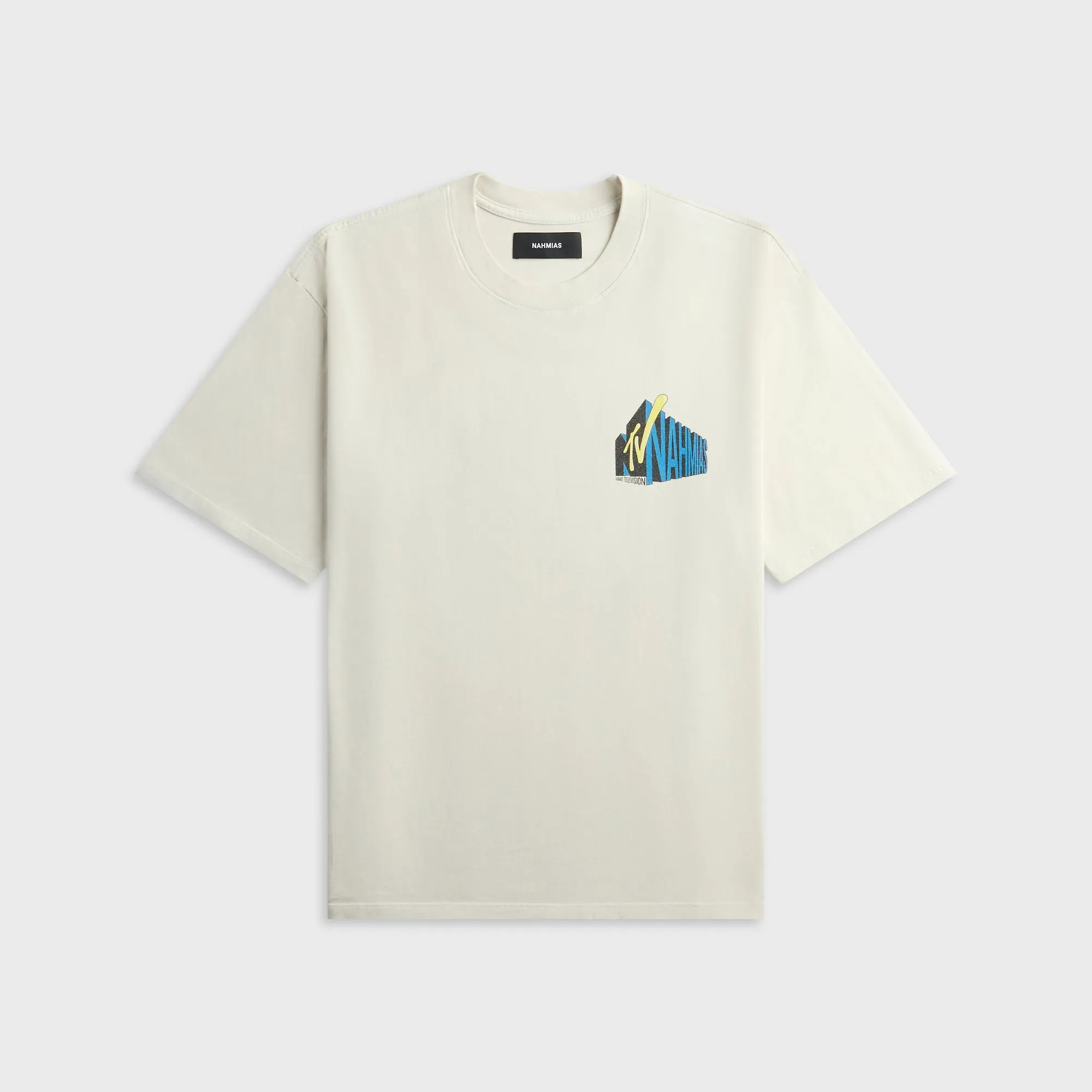 NAHMIAS TV Boxy Tee - Egg White sold by Kith
