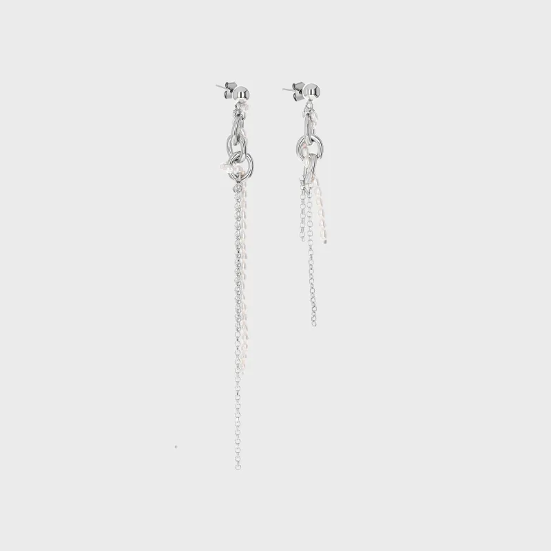 Justine Clenquet Salem Earring - Palladium made by Justine Clenquet