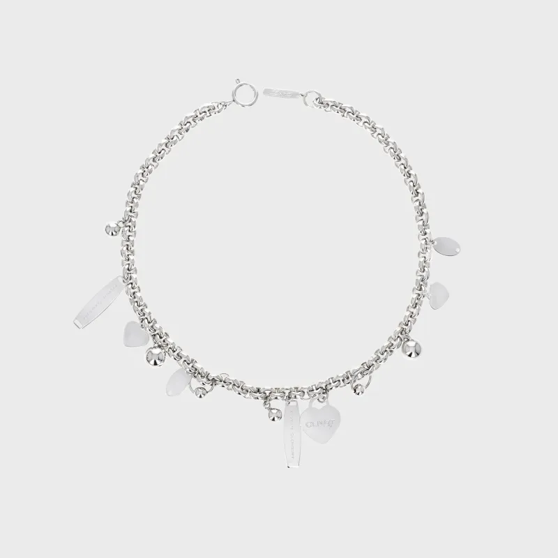 Justine Clenquet Kiki Necklace - Palladium made by Justine Clenquet