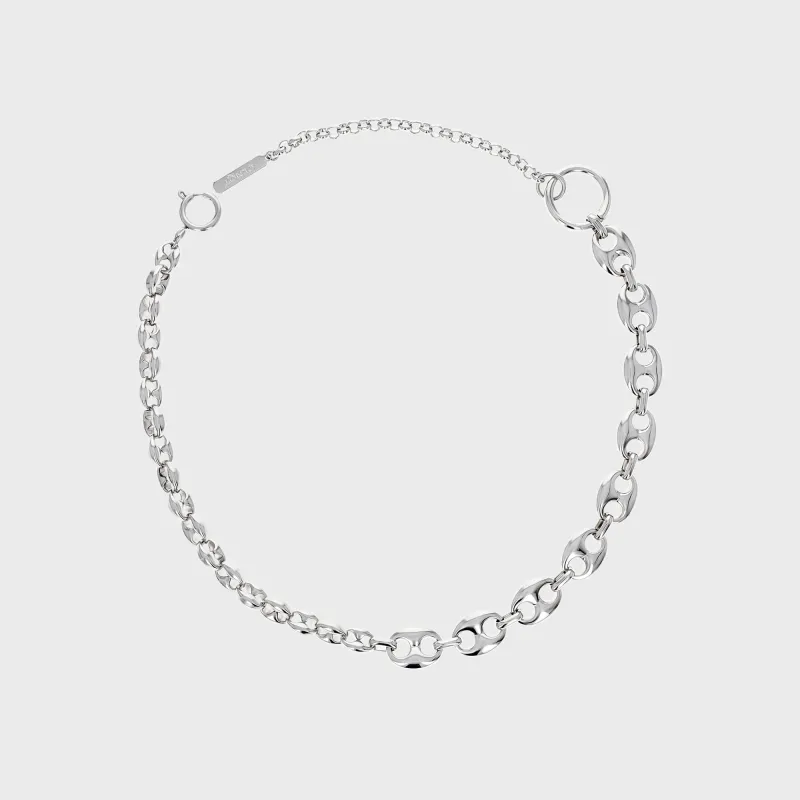 Justine Clenquet Akari Necklace - Palladium made by Justine Clenquet