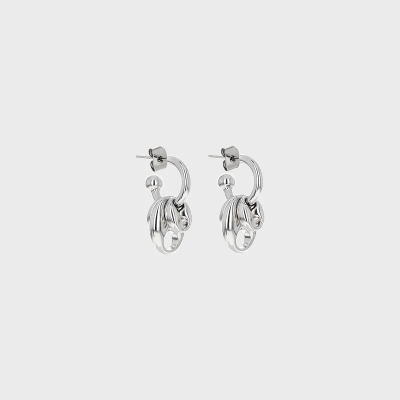 Justine Clenquet Akari Earrings - Palladium made by Justine Clenquet