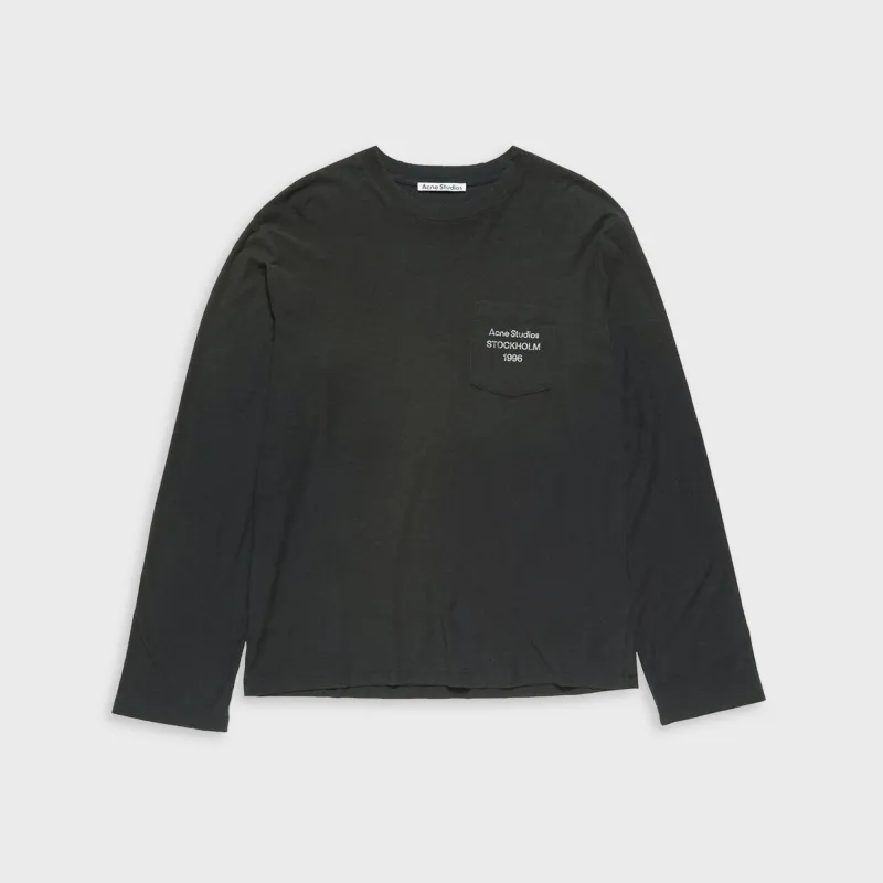 Acne Studios Logo Tee - Faded Black made by Acne Studios