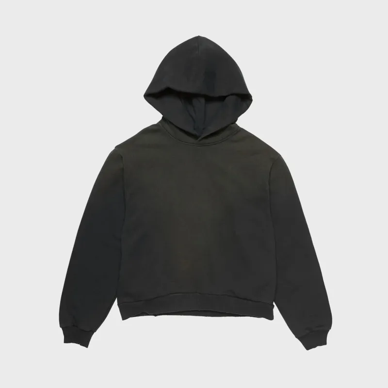 Acne Studios Fleece Logo Hoodie - Black made by Acne Studios
