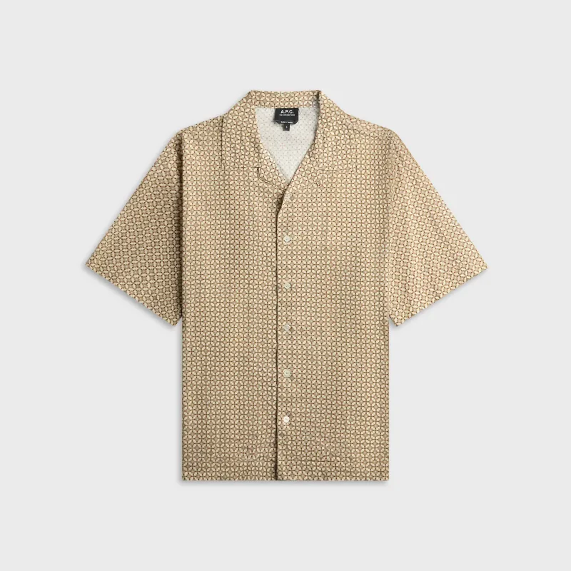 A.P.C. Chemise Bennet Shirt - Ecru made by A.P.C.