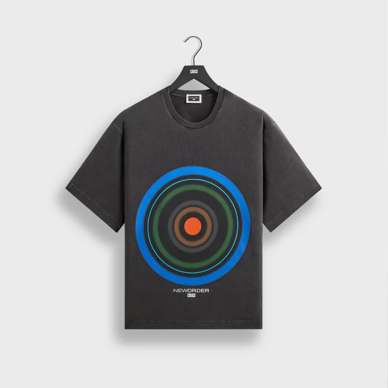 Kith Records for New Order Blue Monday Vintage Alex Tee - Black made by Kith