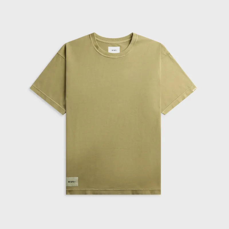 WTAPS Sign-OD Short Sleeve Cotton Tee - Olive Drab made by WTAPS