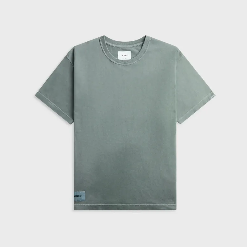 WTAPS Sign-OD Short Sleeve Cotton Tee - Gray made by WTAPS