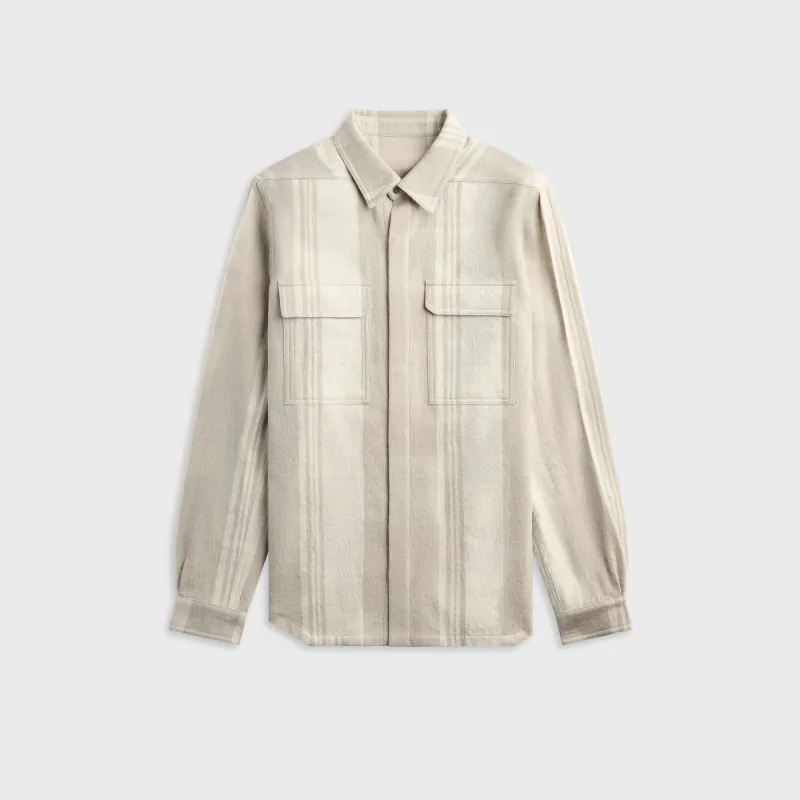 Rick Owens Camicia Overshirt - Gray made by Rick Owens