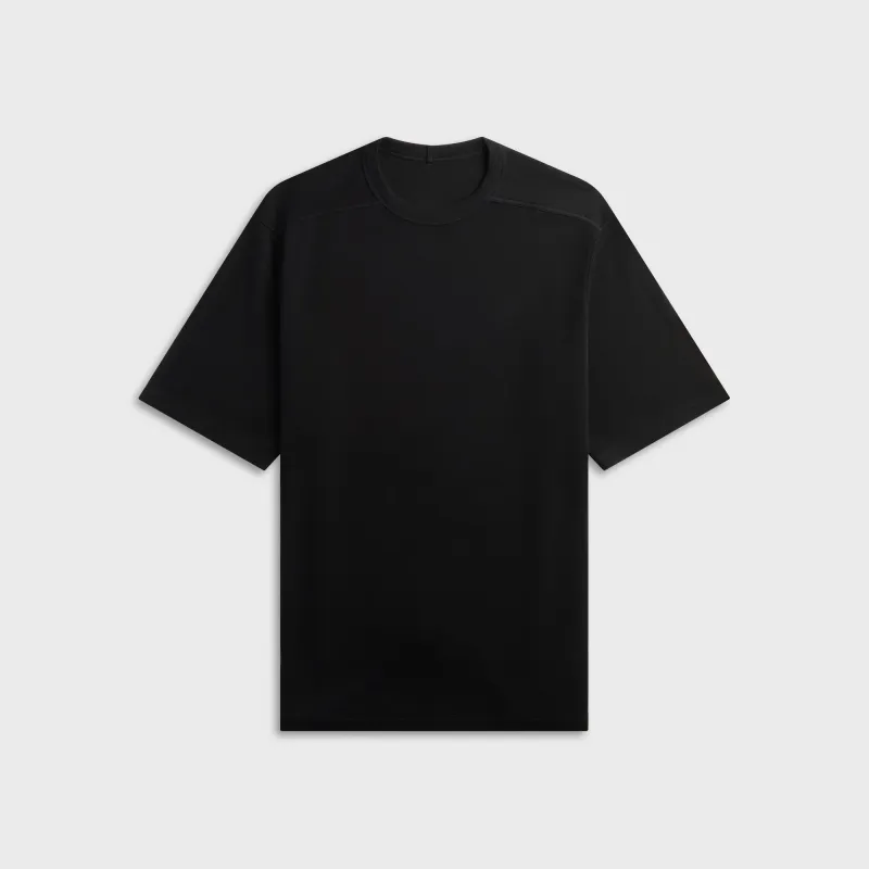 Rick Owens Brad Cotton Jersey Tee - Black made by Rick Owens