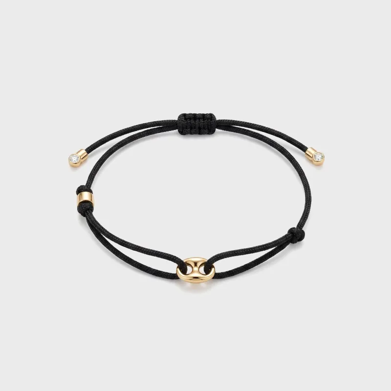 Greg Yuna Mariner Adjustable Cord Bracelet - Gold made by Kith