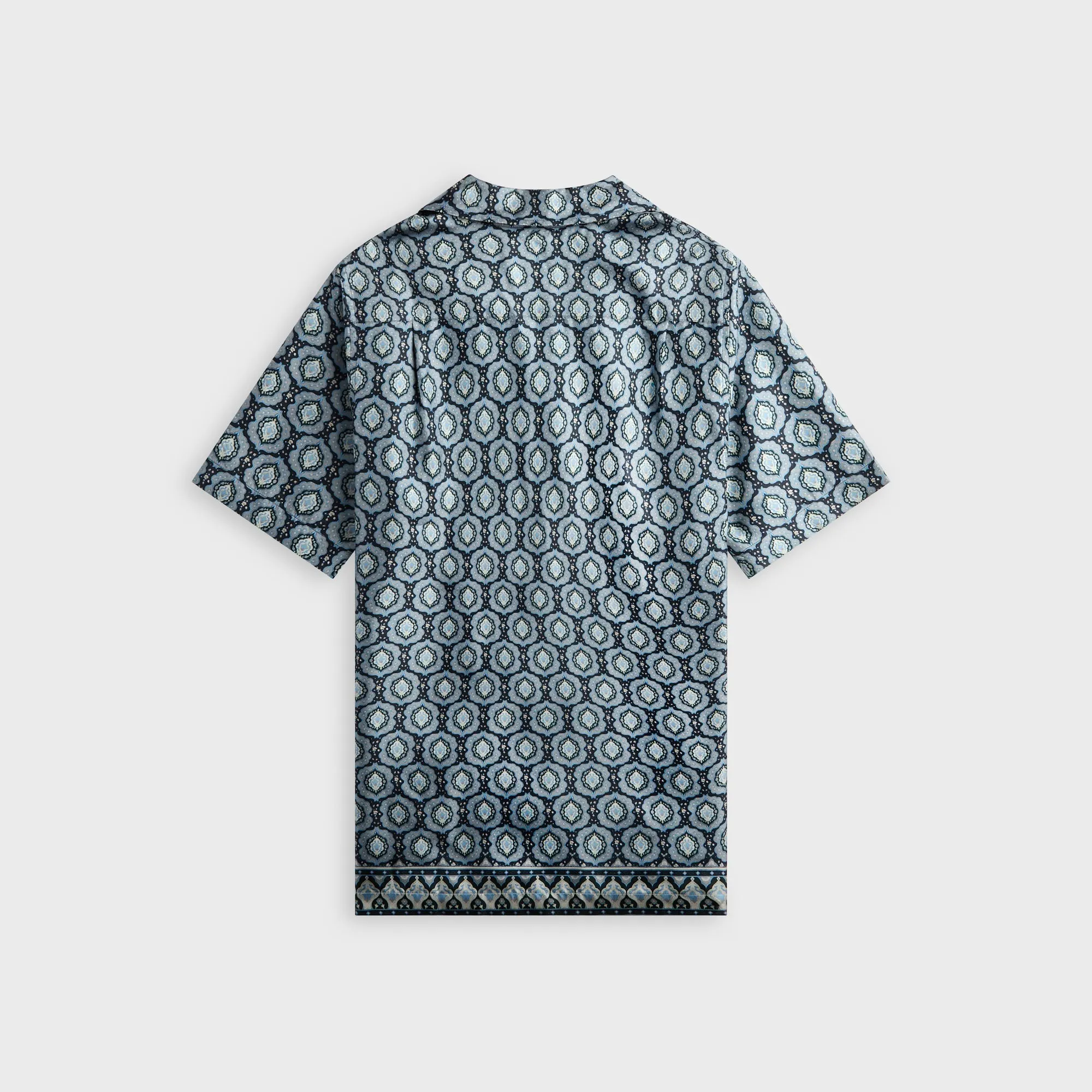 Orlebar Brown Relaxed Fit Silk Passetto Shirt - Night Iris sold by Kith product image thumbnail 2