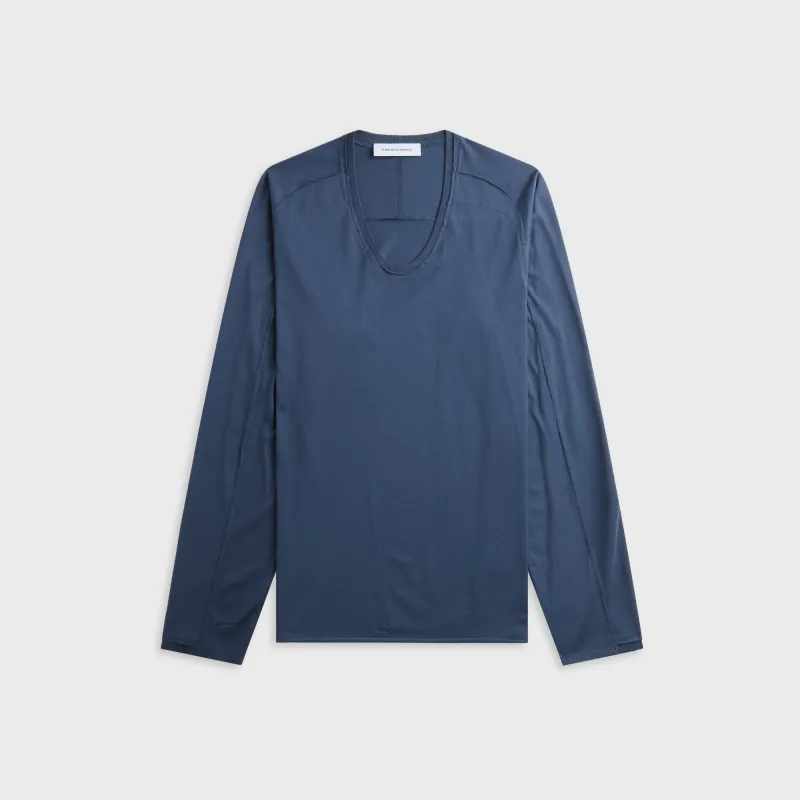 Kiko Kostadinov Astro Long Sleeve Top - Ink Blue made by Kiko Kostadinov