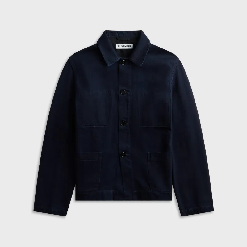 Jil Sander Denim Blouson - Ink Blue made by Jil Sander