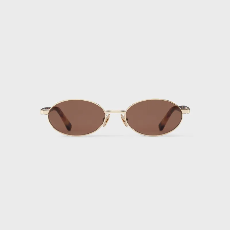 DMY Studios Tove Sunglasses - Brown made by Kith
