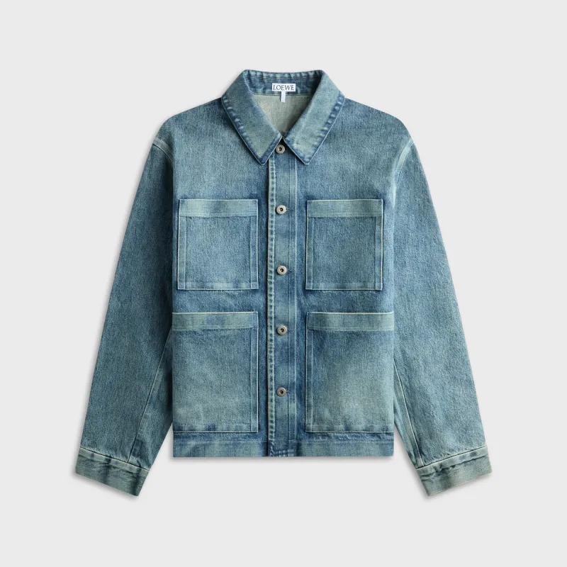 Loewe Workwear Jacket - Denim Blue made by Loewe