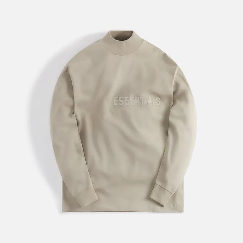 Essentials Long Sleeve Tee - Seal sold by Kith