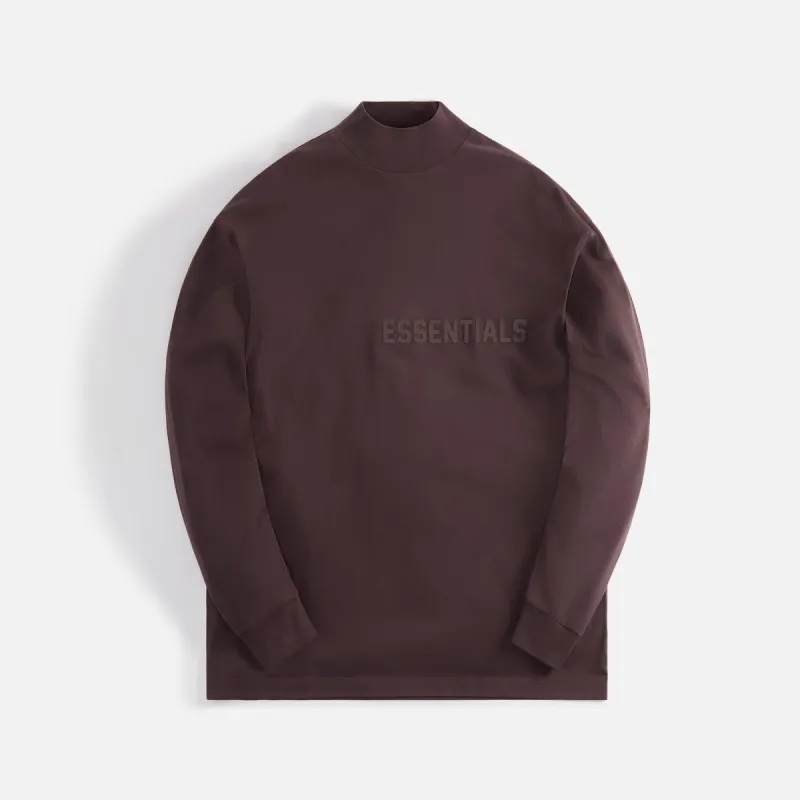 Essentials Long Sleeve Tee - Plum sold by Kith