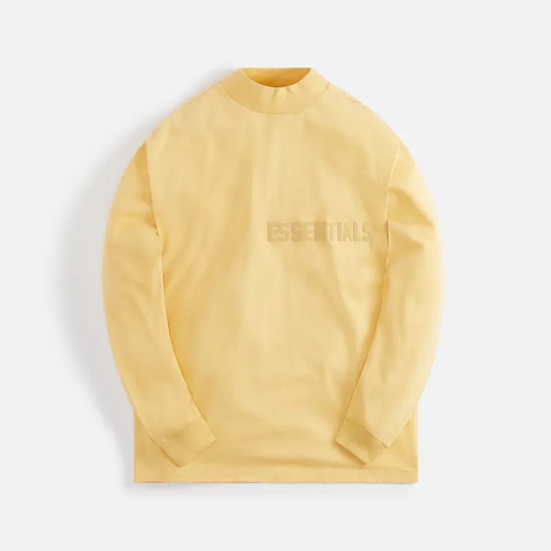 Essentials Long Sleeve Tee - Light Tuscan sold by Kith