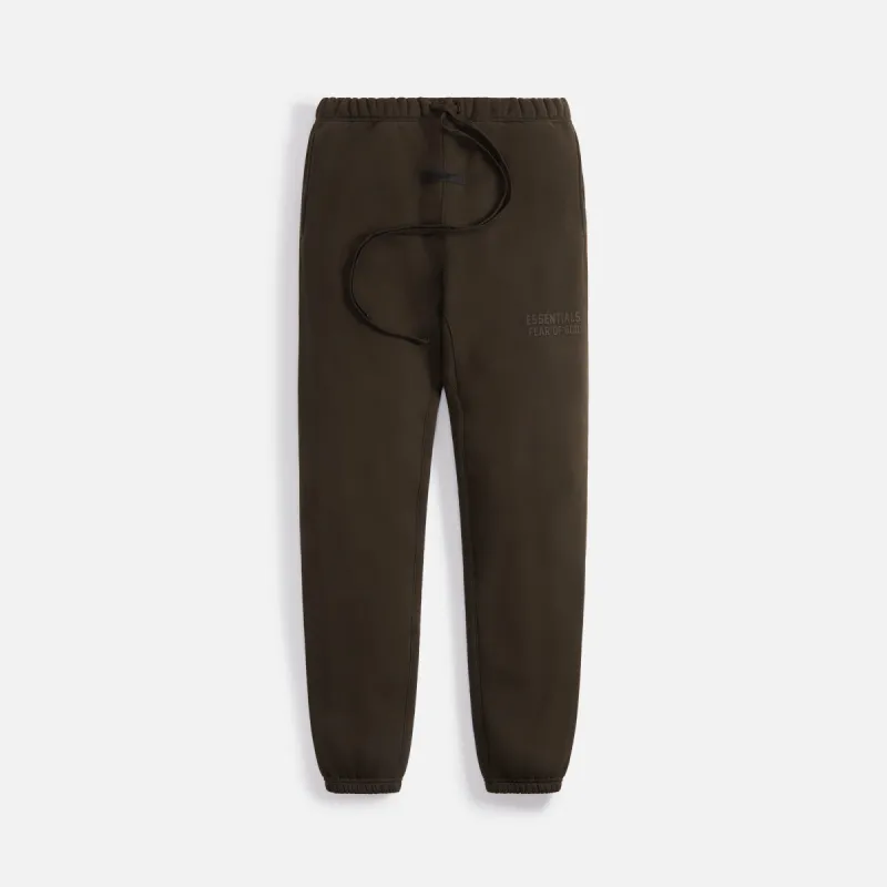 Essentials Fleece Sweatpants - Off-Black sold by Kith