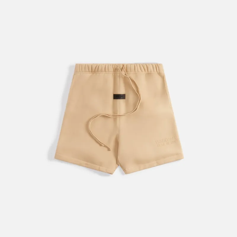 Essentials Fleece Shorts - Sand sold by Kith