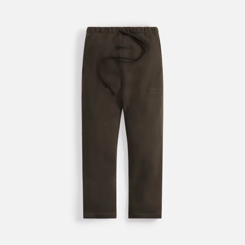 Essentials Fleece Relaxed Sweatpants - Off-Black sold by Kith