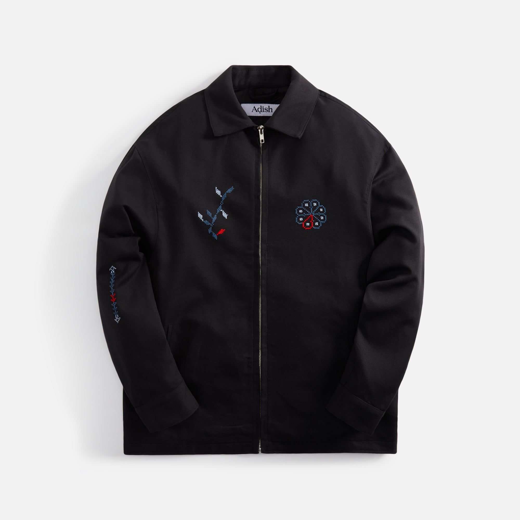 Adish Wardat Wool-Blend Zipper Jacket - Black sold by Kith