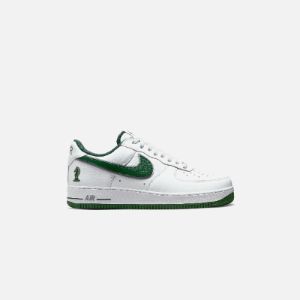 Nike Air Force 1 Low - White / Deep Forest / Wolf Grey sold by Kith