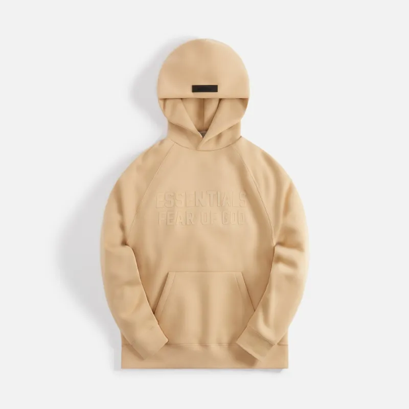 Essentials Fleece Hoodie - Sand sold by Kith