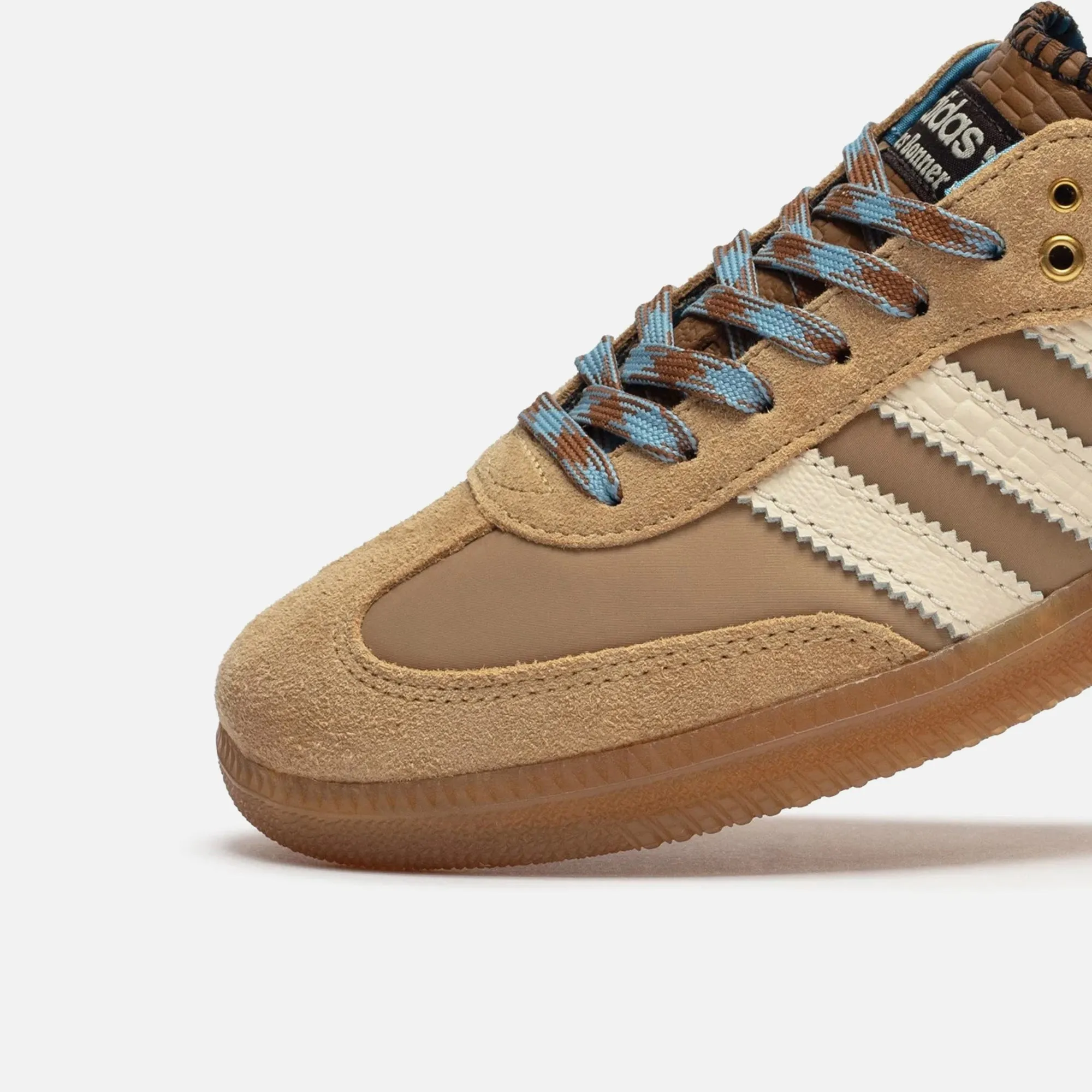 adidas x Wales Bonner Samba - Wonder White / Ash Blue sold by Kith product image thumbnail 5